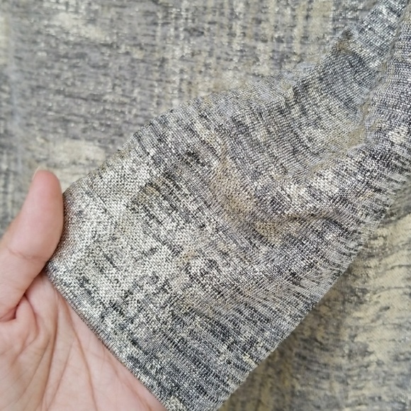 NWOT Vince Camuto Gold Metallic jersey dress - Picture 5 of 6